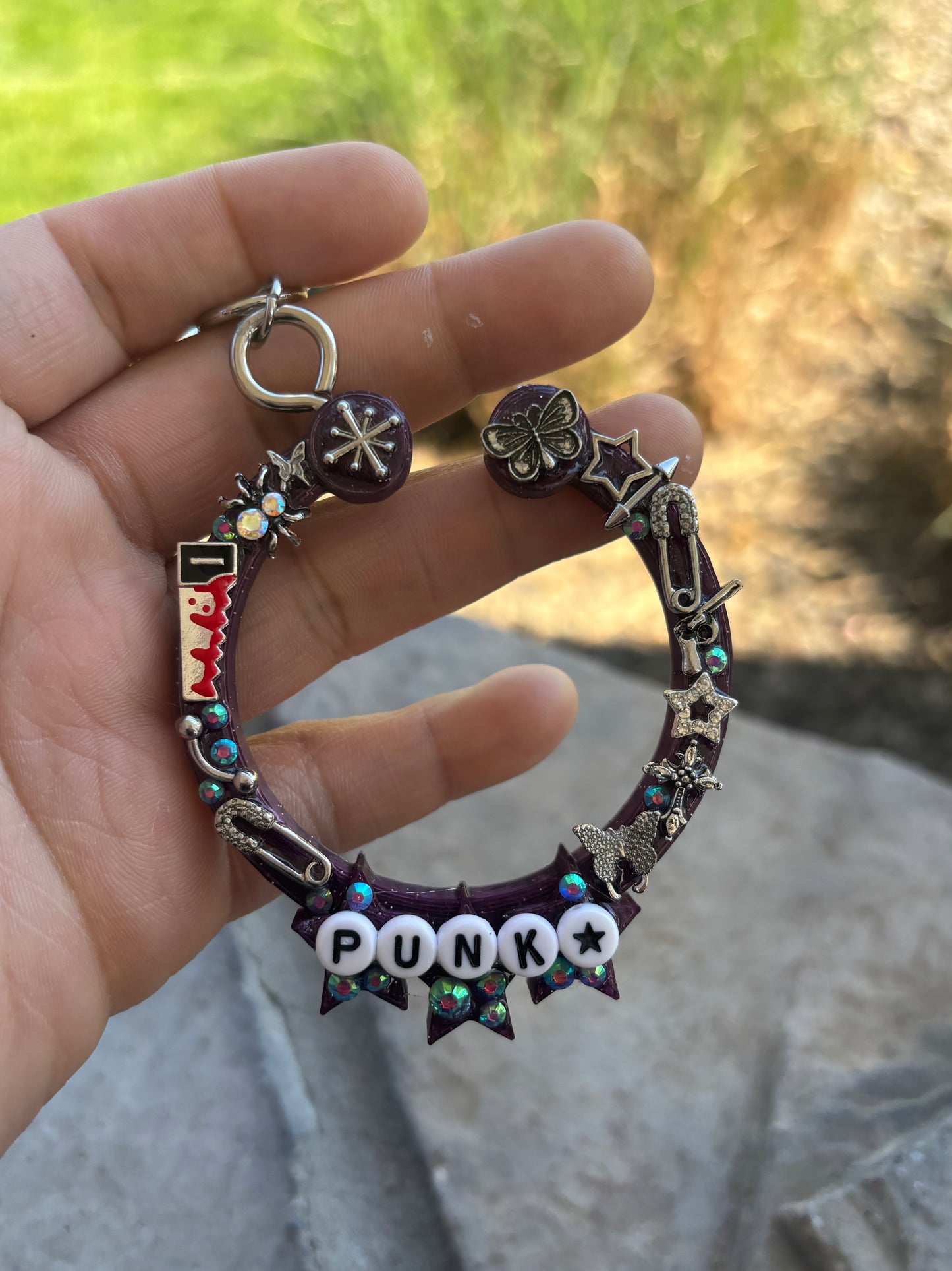 JUNKED Septum Star Keychain/Bagcharm