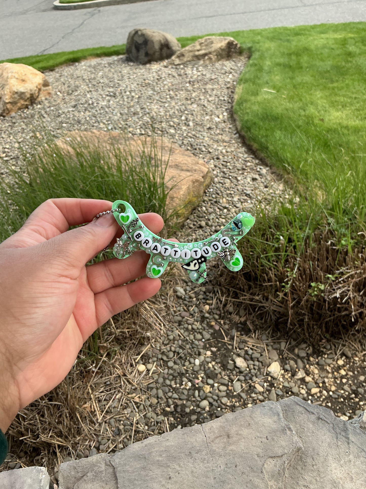Junk Eyelash Bagcharm