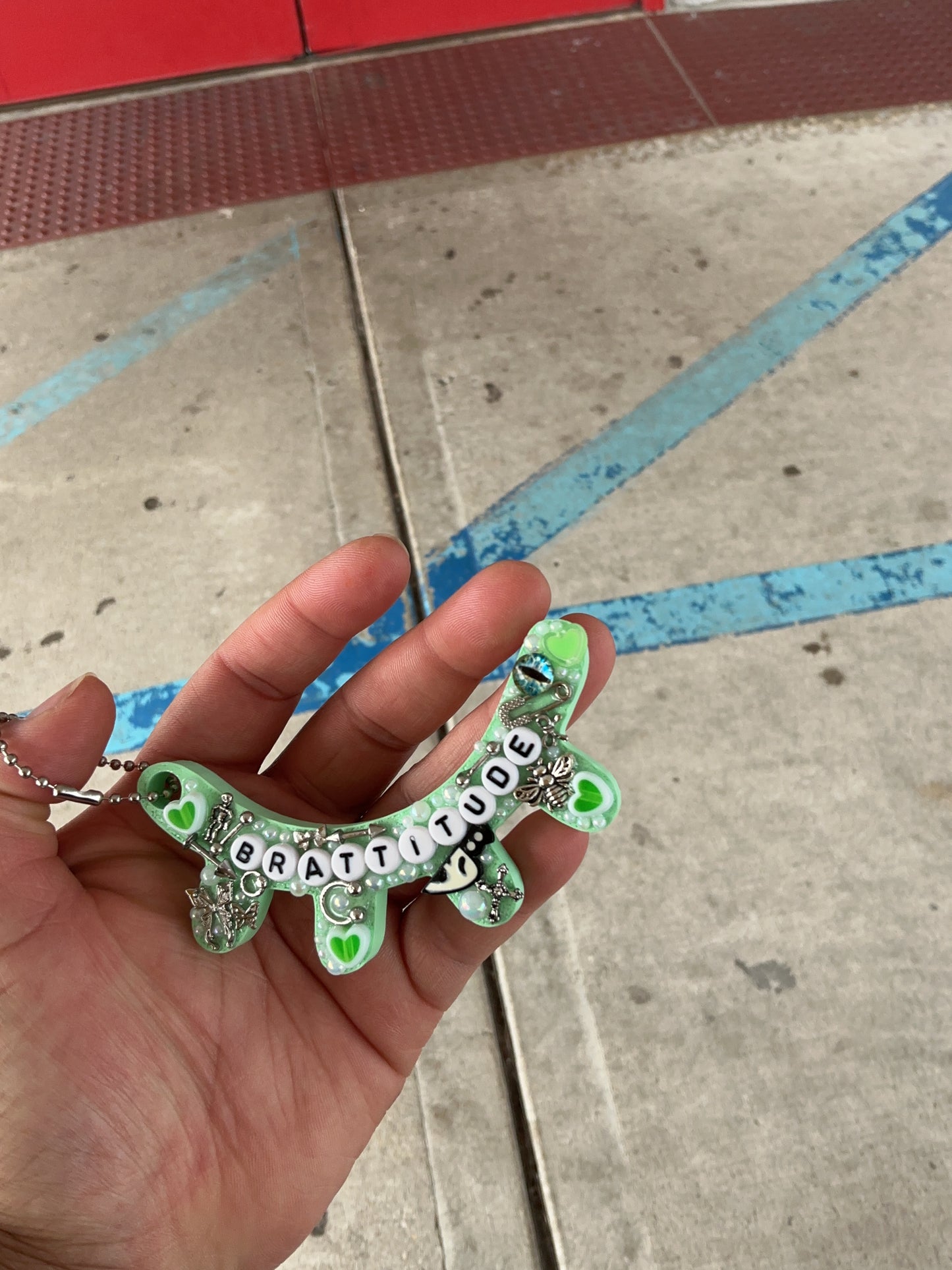 Junk Eyelash Bagcharm