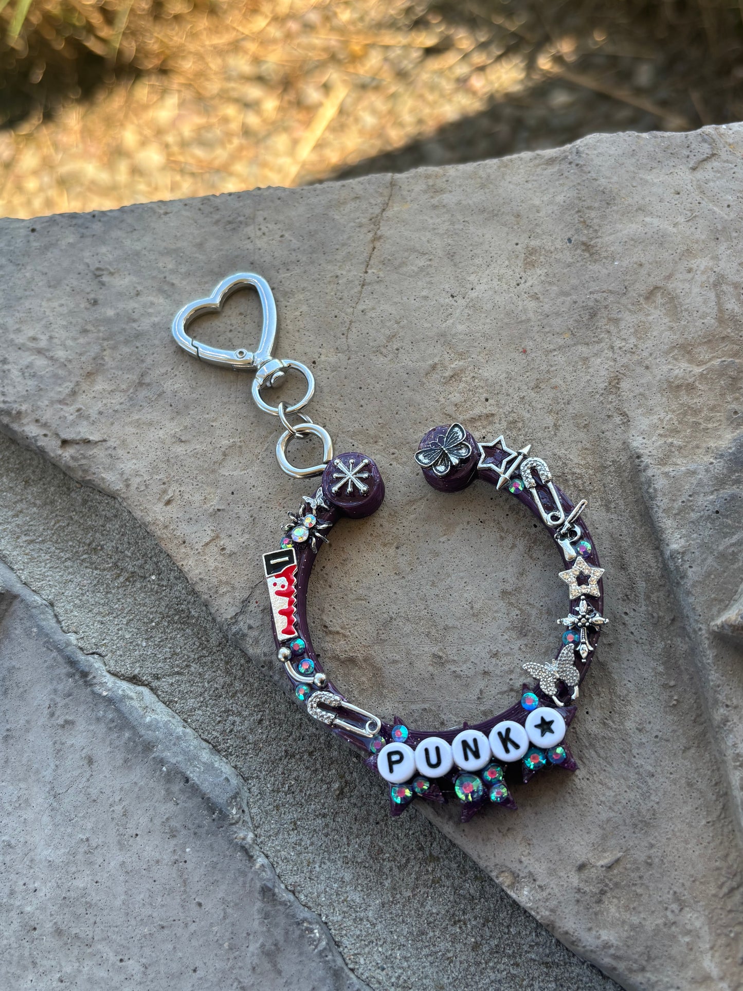 JUNKED Septum Star Keychain/Bagcharm