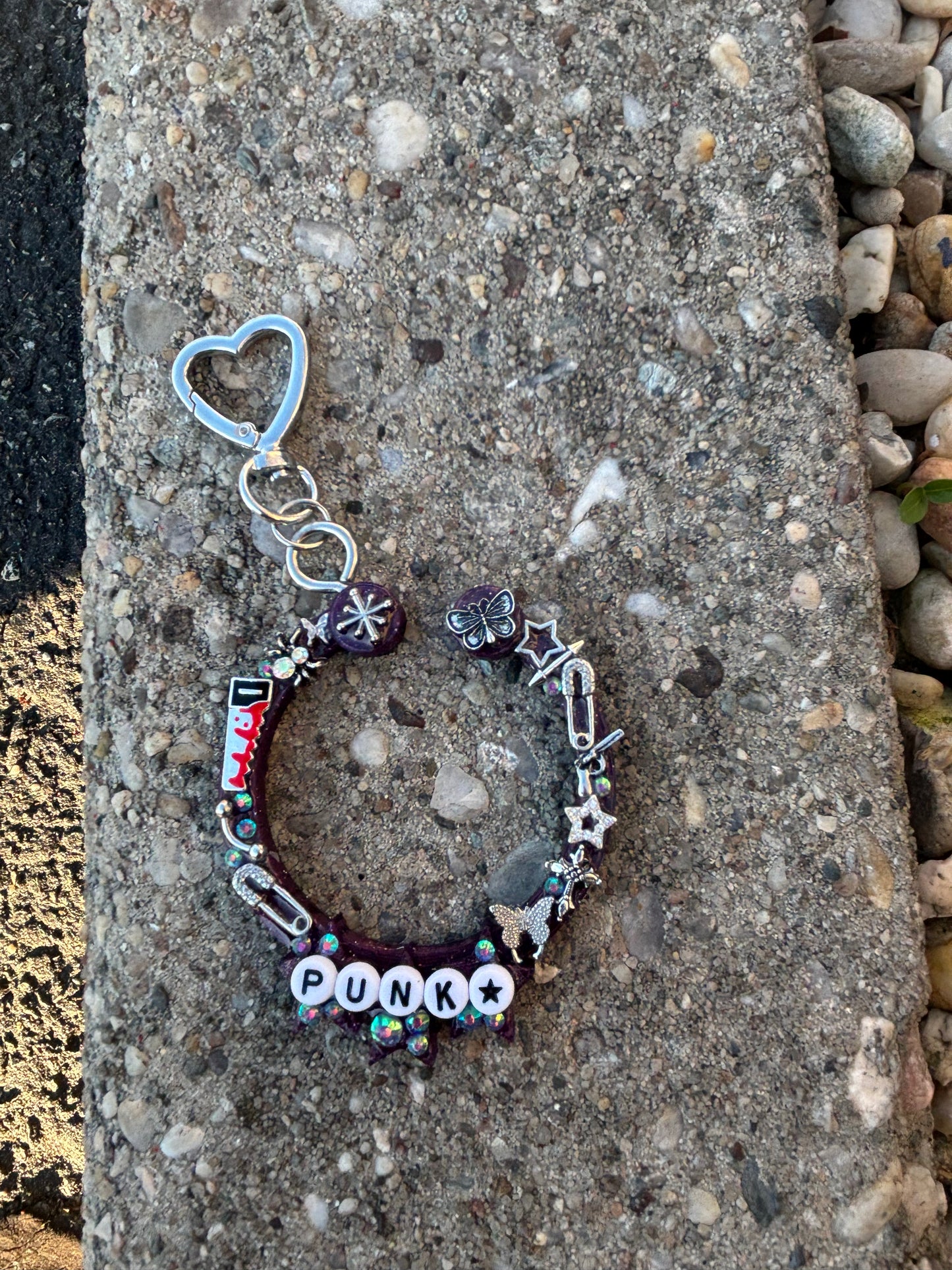 JUNKED Septum Star Keychain/Bagcharm